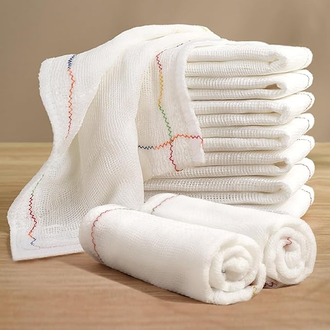 JOYMOOP Cleaning Cloths, Reusable Multi-Purpose Cleaning Rags, Highly Absorbent Kitchen Dish Towels, Quick Drying, Counters & Washing Dishes,11.8" x11.8" - 20pcs