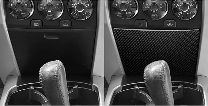 Center Control Storage Box Trim Fit for Toyota 4Runner 2003-2009 | for 4 Runner(N210)2003-2009 SR5/Sport|Real Carbon Fiber|Car Decor Decals|Thick Overlay|Anti-scratch