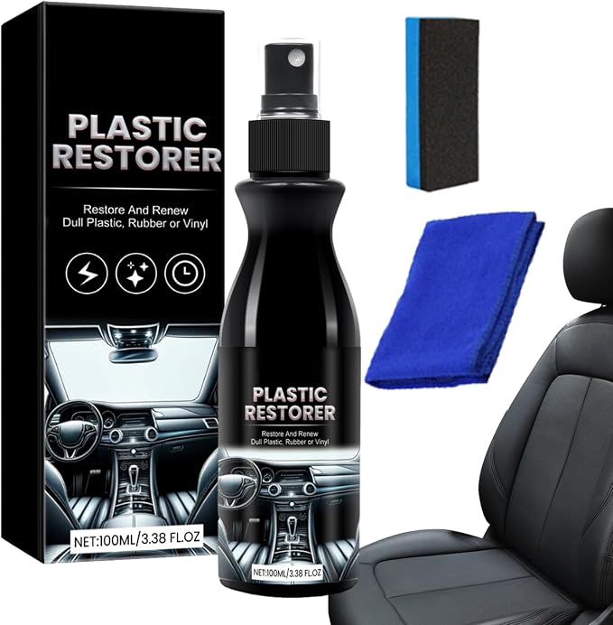 Refurbish Agent – Car Interior Cleaner, Dashboard Polisher, Seat Stain Remover | High-Gloss surfaces Renewal Formula For Automotive Repair And Interior Restoration Tasks