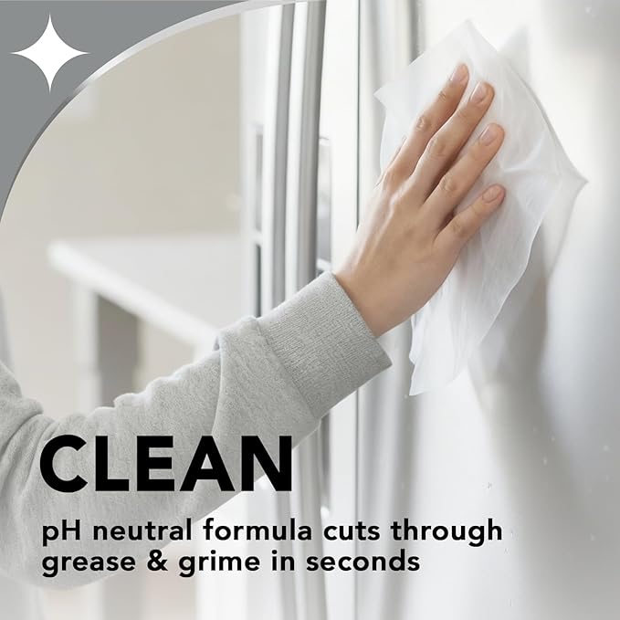 Weiman Stainless Steel Cleaner & Polish Kit, 3 Piece - Spray, Wipes & Cloth, Anti-Fingerprint, Removes Grease, Water Spots, Streaks & Residue, Polishing Cleaner Safe for Appliances, Sinks & Grills