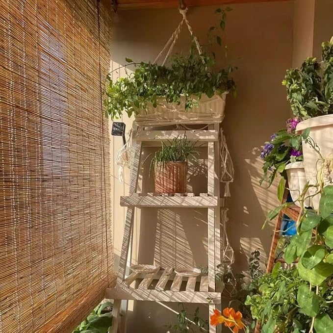 Outdoor Roller Blinds, Retro Bamboo Roll-Up Shades Anti-UV And Waterproof, Bamboo Blinds For Indoor/Outdoor Porch Privacy, Lifting, Sun Protection 18" 24" 36" 48" 56" 60" 72"W, Cordless ( Size : 46x72