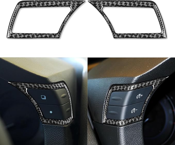 Real Carbon Fiber Trim for Infiniti Accessories | for G35 G37 G25 Q60 Q40 2007-2015 X S Sedan Speedometer Dimmer Light Control Interior Thick Overlay Decal