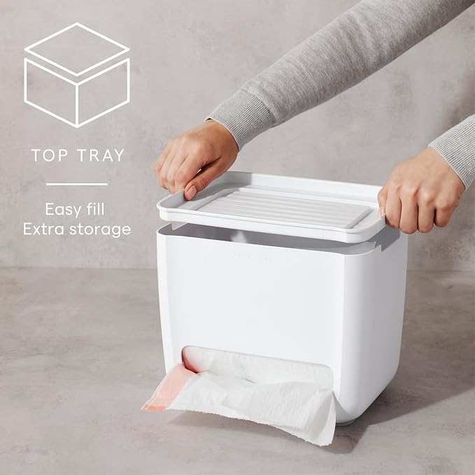 YouCopia SinkSuite Trash Bag Dispenser, Garbage Bag Holder, Top Lid Storage