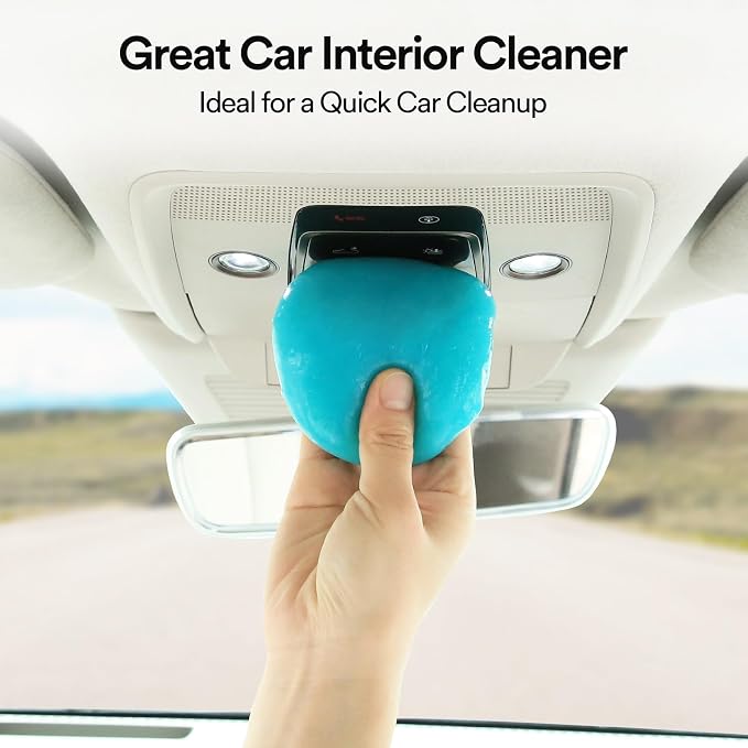PULIDIKI Car Cleaning Gel Car Clean Putty, Universal Car Interior Cleaner | Perfect Cleaning Kit Supplies, Car Cleaner Slime, Auto Detailing Tools Car Accessories, Dust Remover Gifts for Men Women