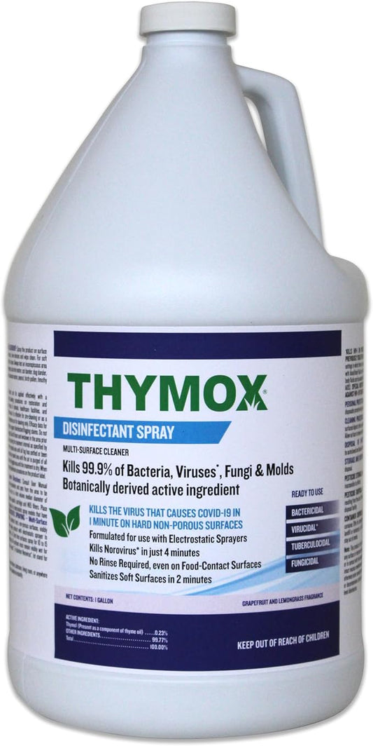 1 Gallon Botanical Disinfectant - All Natural Cleaner Mold Remover, Multipurpose Cleaner, Mold Killer - Ideal for Restoration Jobs and Water Damage, Pet Friendly Natural Disinfectant