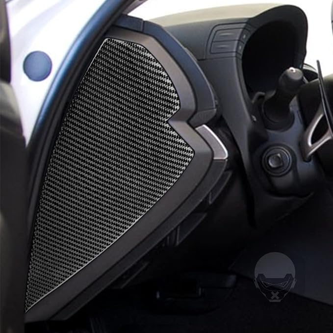 Real Carbon Fiber Trim for Infiniti Accessories | for Infiniti G37 2010-2013 G25 2011 2012 Q60 2014 2015 Side Dash Panel Interior Thick Overlay Decal - B