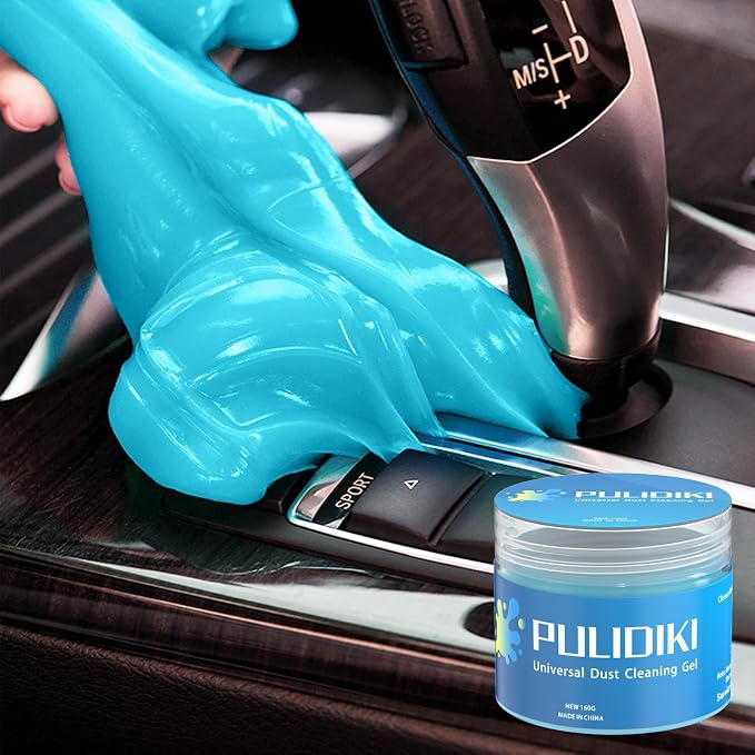 PULIDIKI Car Cleaning Gel Car Clean Putty, Universal Car Interior Cleaner | Perfect Cleaning Kit Supplies, Car Cleaner Slime, Auto Detailing Tools Car Accessories, Dust Remover Gifts for Men Women