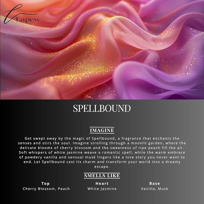 Lapew Room & Linen Spray | Fragrance Mist for Home, Car & Office | Fabric & Air Freshener | Neutralizing Mist | Made in USA | Spellbound
