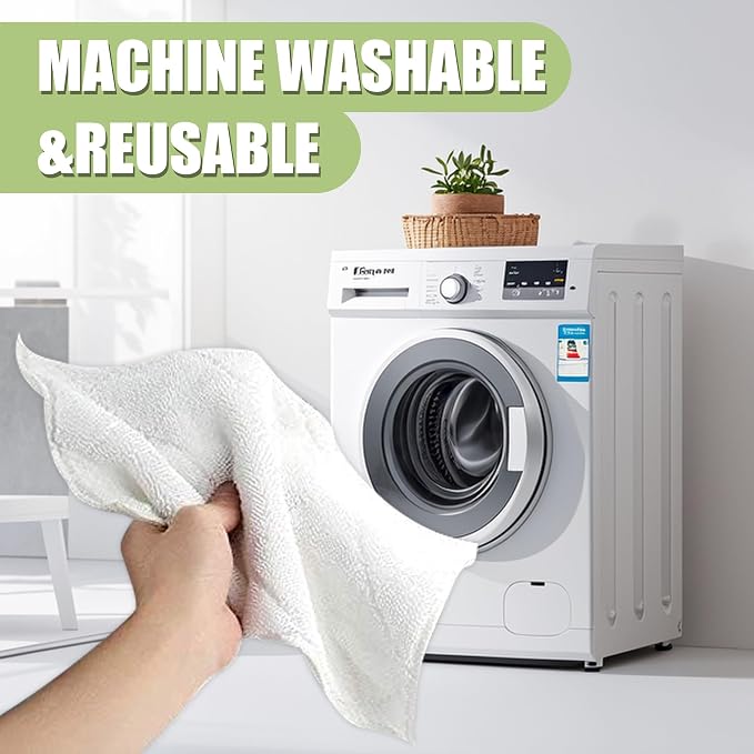 Light 'N' Easy Steam Mop Pads Replacement Reusable for S3601 S3101 S7326 7688ANB 7688ANW Floor Microfiber Cleaning Cloths(8 Pack) (6)