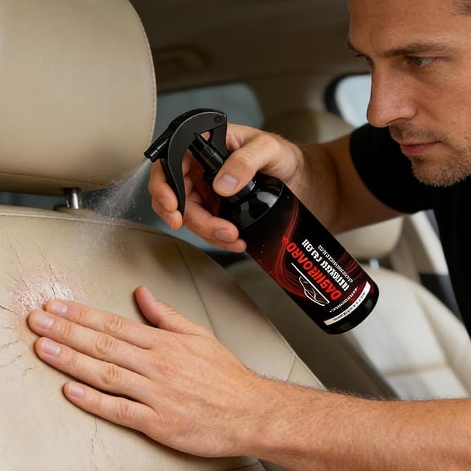 Car Interior Polishing Spray 120ml Car Trim Renovation Spray | Vehicle Trim Dressing Cleaner for Vehicle SUV Sedan RV Truck Garage Seats Dashboard