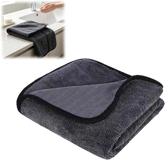 Javer Cloth for Windows, 2026 New Thickened Javer Cloth for Windows, XXLLint Free Magic Cloths for Cleaning Stainless Steel and Mirrors - Reusable Microfiber Towel (1 Pack)