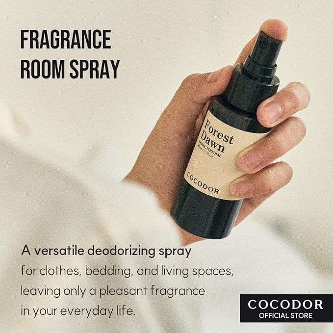 COCODOR Fragrance Room Spray/La Tulipe Garden/ 2.7oz(80ml) / Made with Essential Oils, scented room closet fabric odor eliminator spray