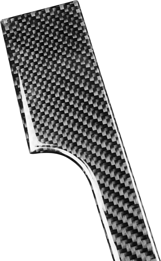 Real Carbon Fiber Trim for Ford Mustang GT Shelby Accessories | for 2005 2006 2007 2008 2009，Central Console Instrument Side Strips，Thick Overlay Sticker Decal