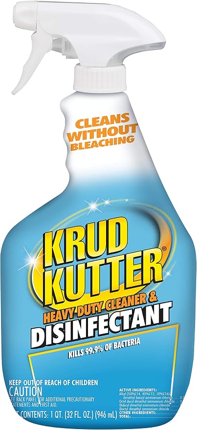 Krud Kutter DH326 32-Ounce Heavy Duty Cleaner and Disinfectant