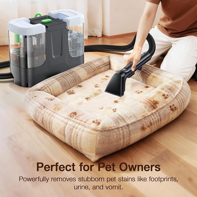 Carpet Cleaner Machine,Deep Cleaner Machine for Rug Cleaner & Couch Cleaner | Carpet Shampooer Machine for Rug,Upholstery,Stair,Car Seat&Couche, 18Kpa Suction Spot Cleaner Remover Tackles Old Set-in dirt