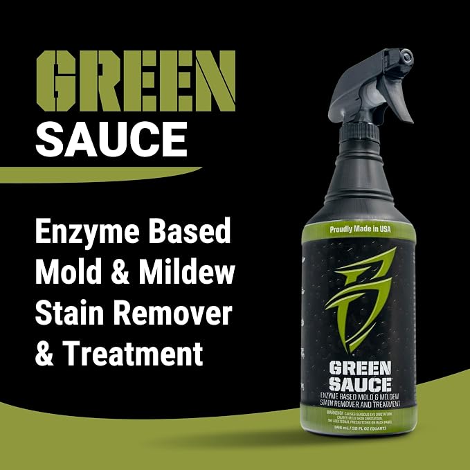 Boat Bling Green Sauce Enzyme-Based Stain Remover for Boats, 1 Gallon | Enzyme-based stain remover breaks down interior and exterior stains; fiberglass, vinyl, fabric and carpet