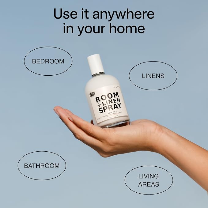 DedCool, Room + Linen Spray, Mochi Milk, Essential Oil Infused, 3 fl oz | Natural non-toxic formula freshens home, bedding, couch, closet & bathroom