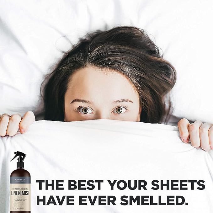 DRMTLGY Green Tea Linen Mist | Aromatherapy Pillow & Room Spray | Green tea scent, Relaxing aromatherapy, Fabric freshening, Pillow & linen safe, Home fragrance, Pure essential oils