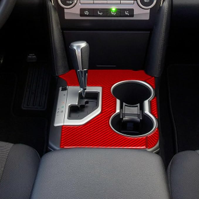 Real Carbon Fiber Trim for Toyota Camry Accessories | for 2012 2013 2014 Co-Pilot Dashboard Strip Interior Thick Overlay Sticker Decal Type-A