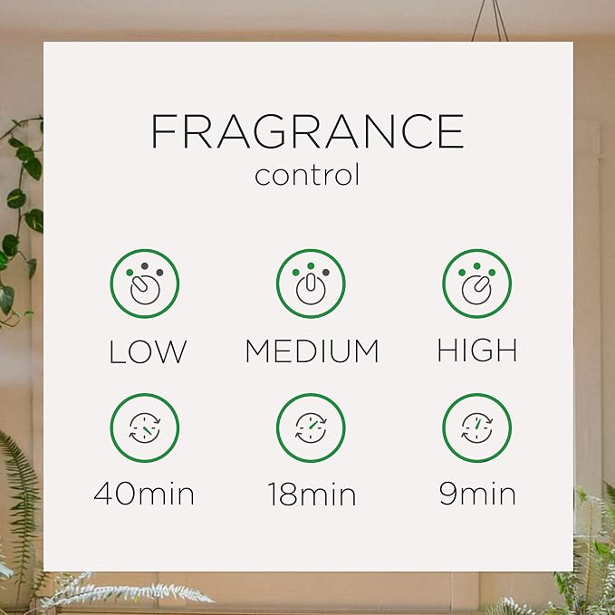Air Wick Automatic Air Freshener Spray Refill, 1ct, Fresh Linen, Odor Neutralization, Essential Oils