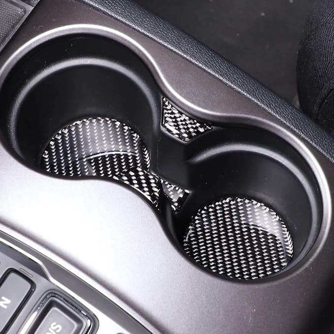 Gear Shift Panel Cup Holder Coaster for Honda Pilot 2016-2022/ Ridgeline 2017-2023/ Passport 2019-2023, Central Control Anti-Slip Cup Holder Insert Coaster Mat (Center Cup Holder Slot Mat)
