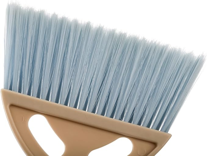 SOUJOY 6 Pack Small Dustpan and Brush Set, Whisk Broom and Dust Pan with Handle, Nesting Tiny Cleaning Broom, Mini Hand Broom and Dustpan Set for Table, Desk, Keyboard, Cars and Pet Nest