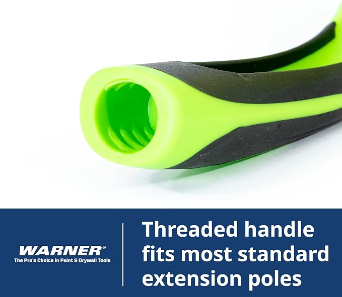 Warner Long Handle Plastic Bristle Scrub Brush