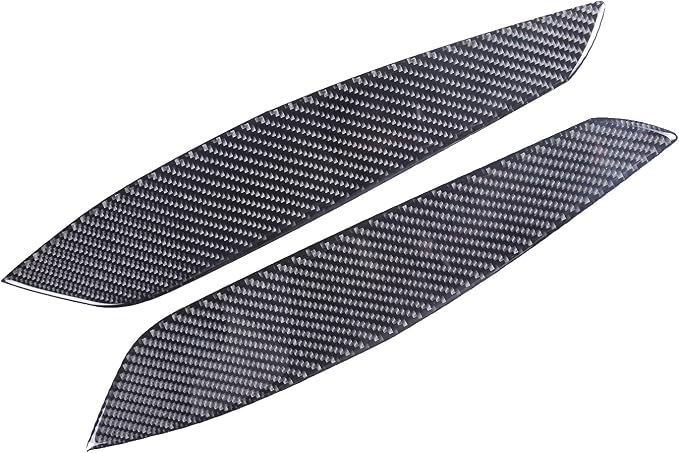 Center Console Gear Control Panel Side Trim Cover for Honda Pilot 2016-2022/ Ridgeline 2017-2023/ Passport 2019-2023, Center Console Trim Strip Cover, Carbon Fiber (Center Shifter Side Panel Sticker)