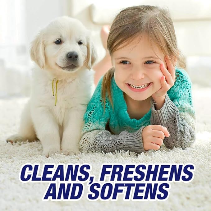 Resolve High Traffic Carpet Foam, Crisp Linen 88 oz (4 Cans x 22 oz), Cleans Freshens Softens & Removes Stains