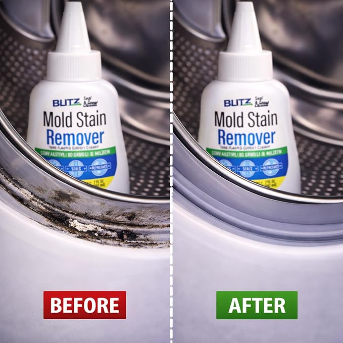 Heavy Duty Gel Cleaner – Thick Gel Formula for Bathrooms, Showers, Washing Machines, Grime, Grunk and Tiles – Targets Tough Stains and Odors – No Harsh Scrubbing Required – Easy to Apply