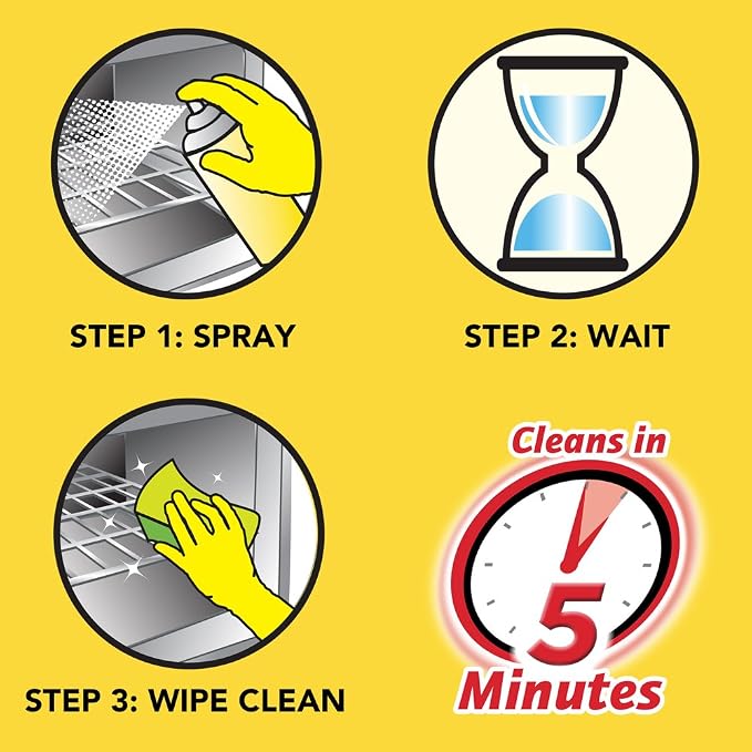 Easy Off Oven Cleaner 14.5oz Aerosol Can (Pack of 3)