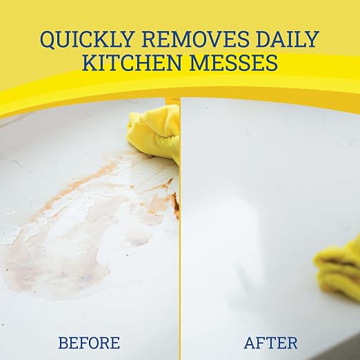 Zep Home Pro Multi-Purpose Kitchen Cleaner & Deodorizer - 32 oz - (Pack of 1) - R52613 - Use on Counters, Backsplash, Stove, Kitchen Appliances