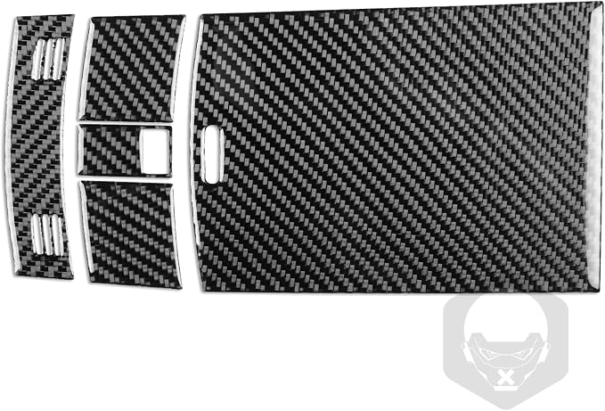 Roof Reading Trim for Toyota Corolla 2009-2013 Accessories Black | Soft Carbon Fiber | Upgrades for Car | Only for Left-Hand Drive | Anti-Scratch | Sporty Style