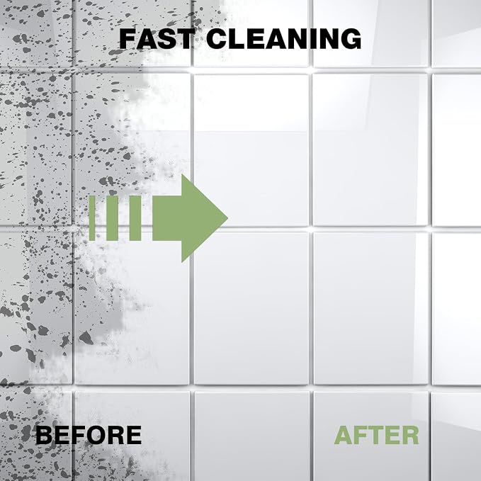 Tile & Grout Cleaner -for Deep Cleaning Concrete, Floors, Stains, Grease | Fast-Dissolving Powdered Solution for Deep Cleaning Tough Stains, Ideal for Residential & Commercial Use -14 OZ