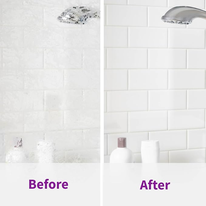 Rejuvenate Soap Scum Remover, Dissolves Soap Scum Without Scrubbing, 2 Pack | Gentle For Daily Use, Non-Bleach Formula is Safe on Glass Showers, Ceramic Tile, Chrome & More, Safe For Pets & Kids