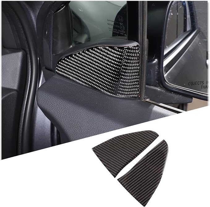 Interior Front Door A-Pillar Triangle Cover Trim for Honda Pilot 2016-2022/ Ridgeline 2017-2023/ Passport 2019-2023, Front Door Inner Triangle A Colum Cover Trim (Inner A-Pillar Trim Sticker)