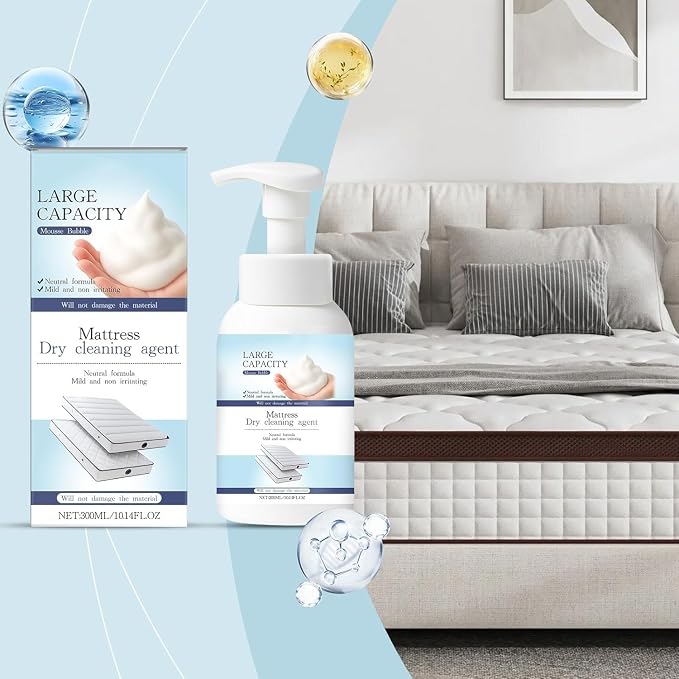 Mattress Stain Remover for Bed & Fabric, Powerful Yellow Stain Cleaner for Old & New Stains, Gentle Spot Treatment for Mattress, Couch, Rug, Carpet, Upholstery
