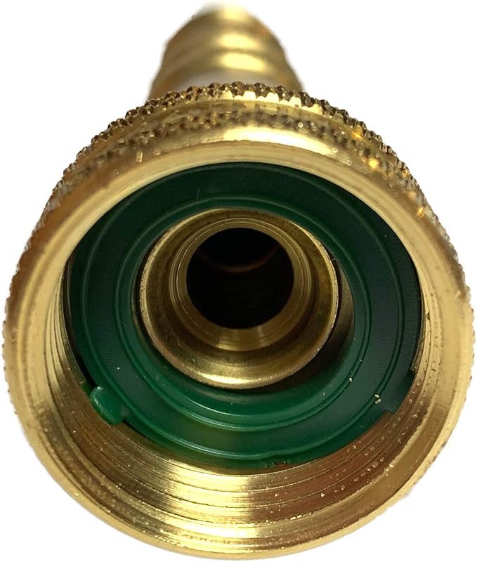 Brass Hose Nozzle - Made in the U.S.A.
