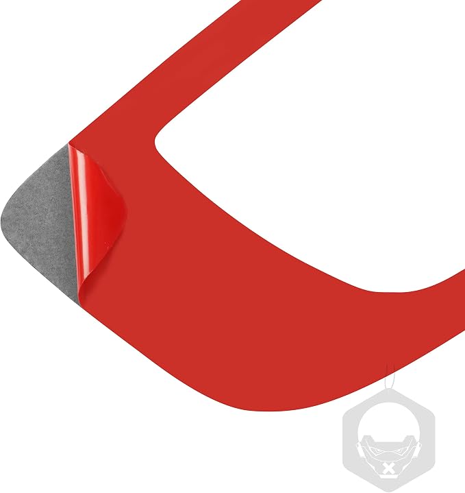 Door Handle Trim Fit for Dodge Charger/Chrysler 300 2011-2023 | Real Carbon Fiber | Accessories | Door Handle Surround Trim Stickers | Anti-scratch | Self-adhesive | Red