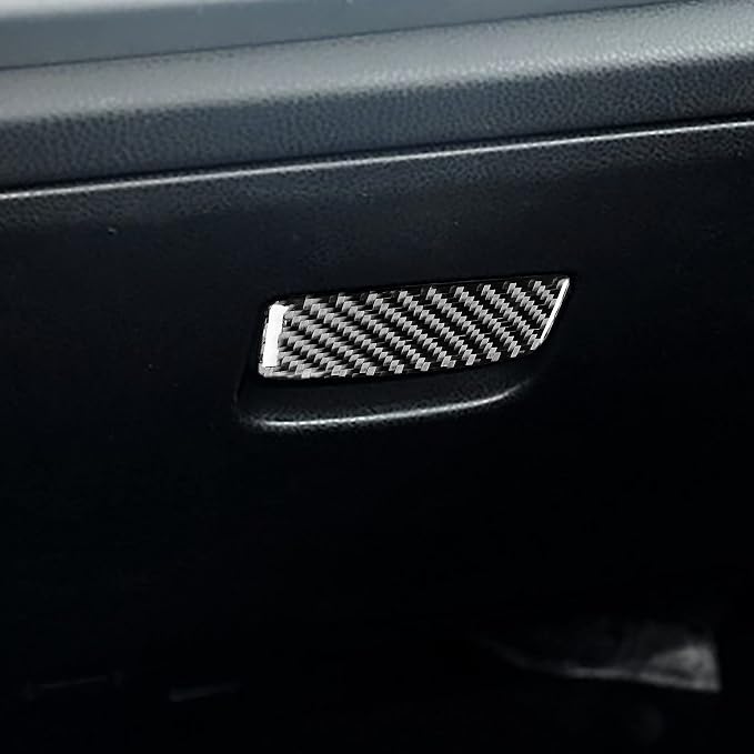 Real Carbon Fiber Trim for Subaru Accessories | for Scion FR-S/Toyota 86 2016 2017 2018 2019 2020 Passenger Side Glove Box Switch Handle Interior Thick Overlay Decal