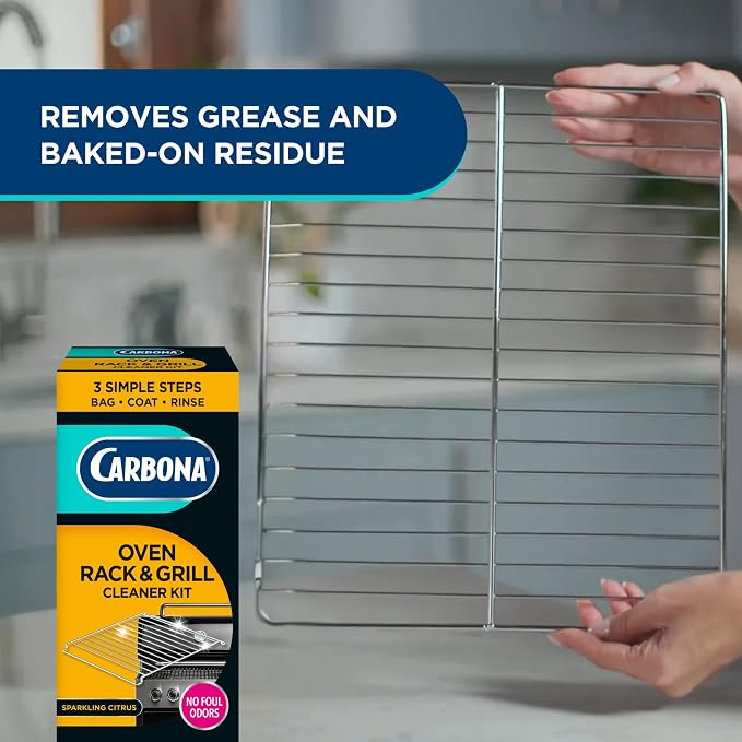 Carbona No Scent 2-in-1 Oven Rack and Grill Cleaner 16.8 oz. Liquid | Liquid