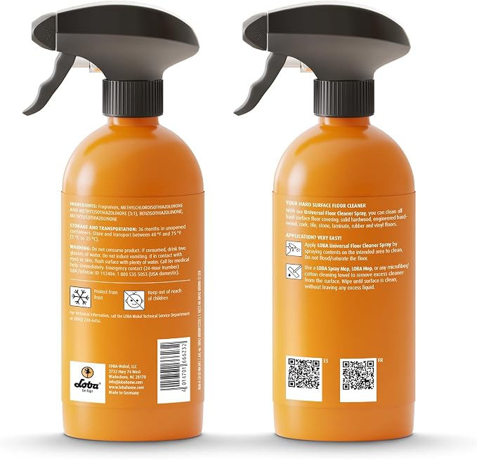 LOBA Universal Floor Cleaner Spray, 16 fl. oz. - 2 pack