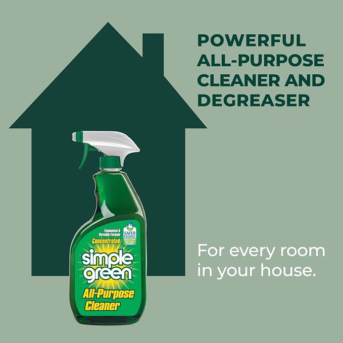 Simple Green All-Purpose Cleaner Spray and Refill, Green, 3 Piece Set, Original, 1 Count (Pack of 2)