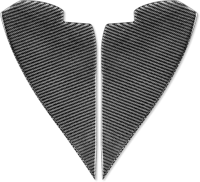 Real Carbon Fiber Trim for Infiniti Accessories | for Infiniti G37 2010-2013 G25 2011 2012 Q60 2014 2015 Side Dash Panel Interior Thick Overlay Decal - B