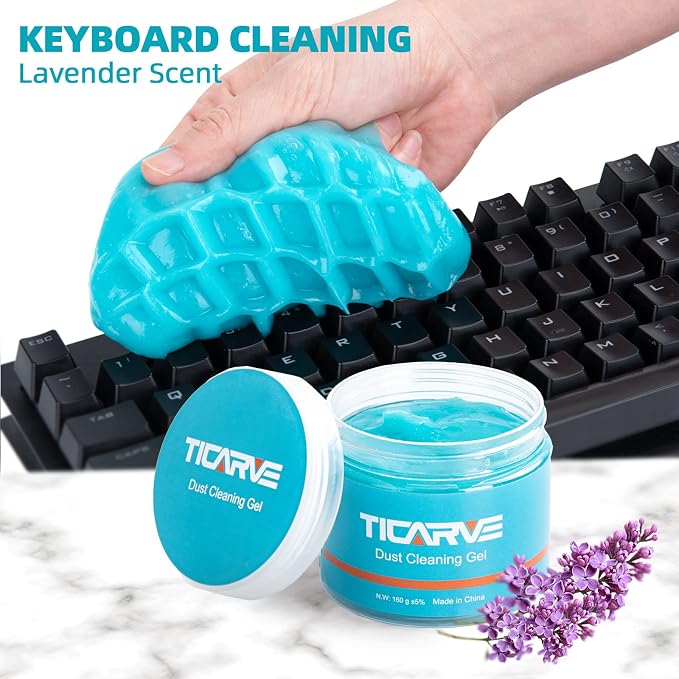 TICARVE Car Cleaning Gel Car Detail Tools Car Accessories Detailing Putty | Car Interior Cleaner Automotive Detailing Kit Keyboard Cleaner Office Laptop Slime Cleaner Dust Remover Gift For Men Women