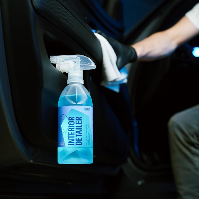 Gyeon Interior Detailer Streak Free Satin All-Surface Interior Cleaner | All-surface interior cleaner for leather, plastic, vinyl, fabric, and screens — matte finish with no shine or residue 500ml
