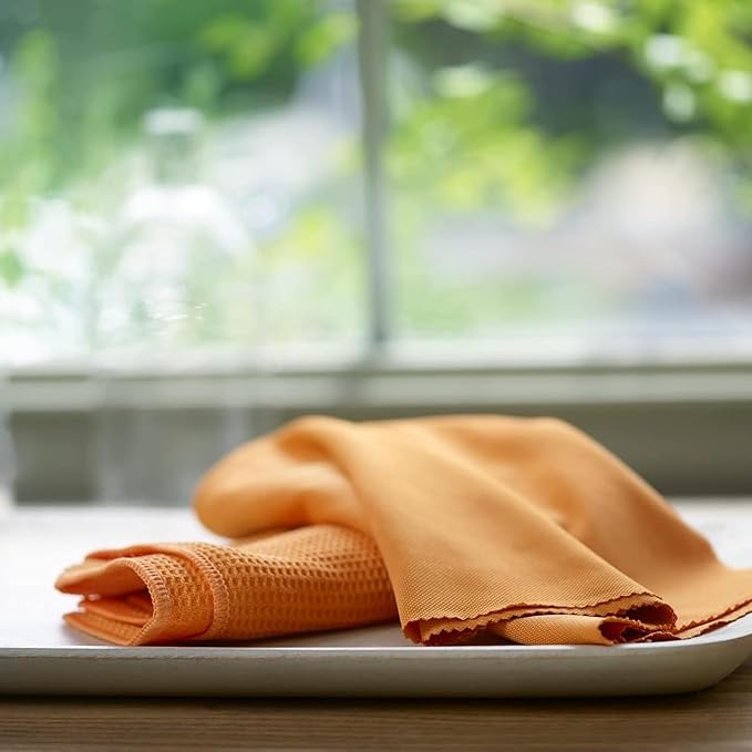 E-Cloth Window and Glass Cleaner Kit, Just Add Water - 1 Kit | Chemical-Free Cleaning - Reusable & Machine Washable Towel, Versatile Use for Mirrors, Cars, & Lenses, Winter Green