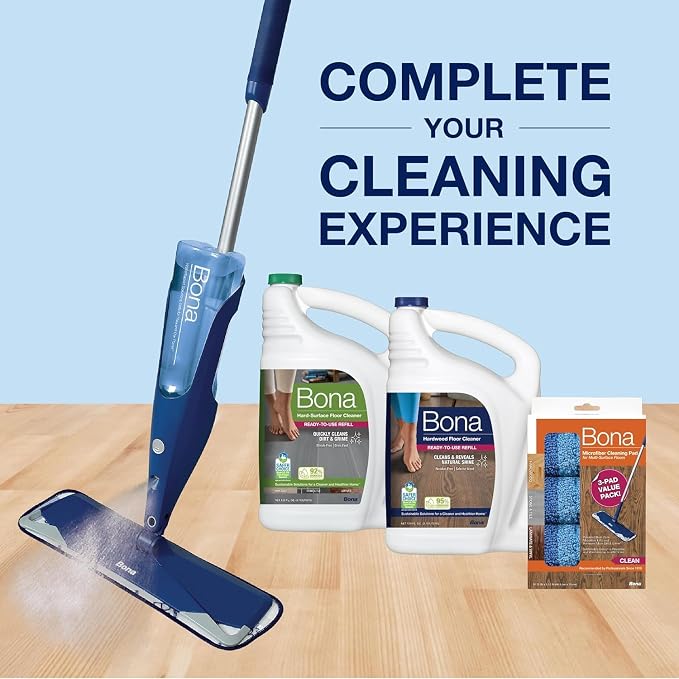 Bona Mop Microfiber Cleaning Pad for Hardwood & Hard Surface Floors