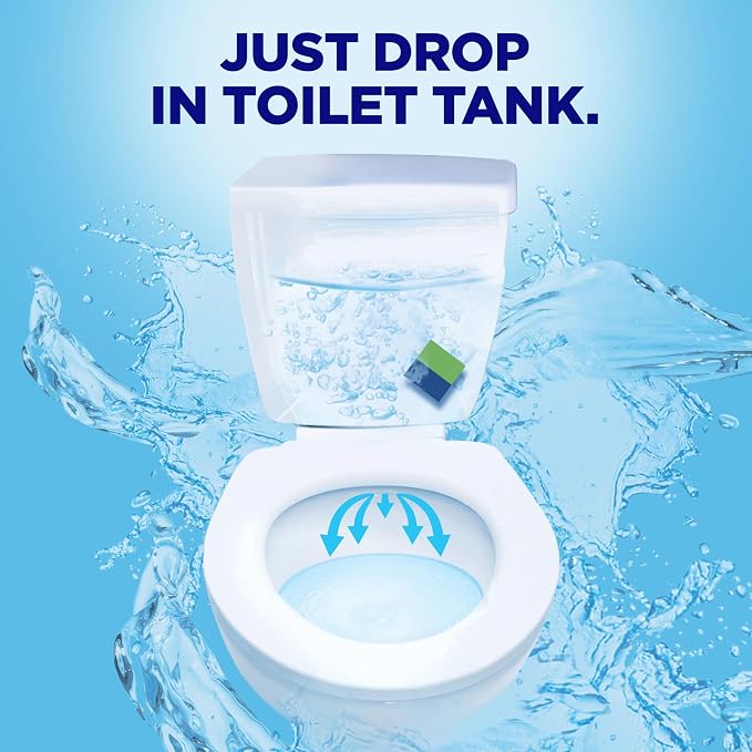 Soft Scrub in-Tank Toilet Cleaner Duo-Cubes, Alpine Fresh, 4Count