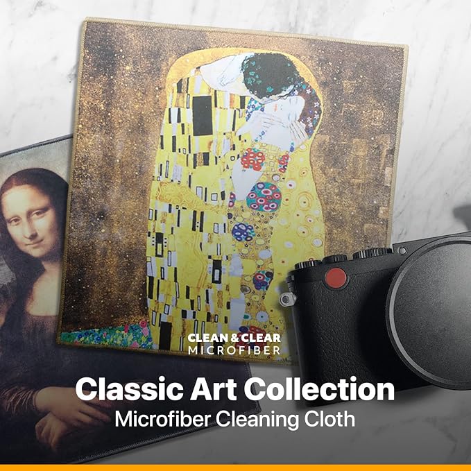 Large [6 Pack] Classic Art (The Garden at Arles) - Ultra Premium Quality Microfiber Cleaning Cloths (Best for Camera Lens, Glasses, Screens, and All Lens.) Microfiber Cloth
